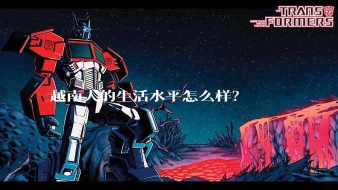 越南人的生活水平怎么样？